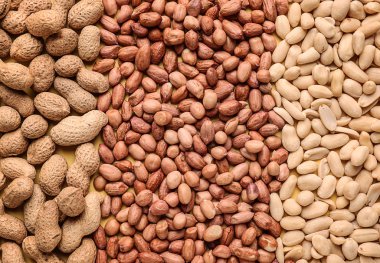 Arka plan olarak lezzetli fıstık