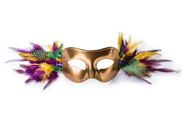 Festive mask on white background — Stock Photo, Image