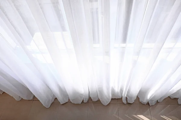 Light curtains in room