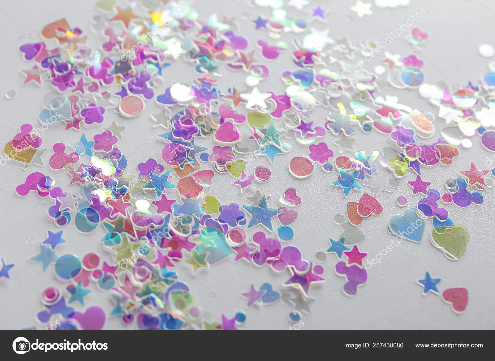 iridescent sequins