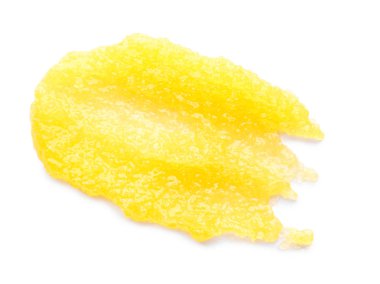 Beyaz arkaplanda vücut fırçası örneği