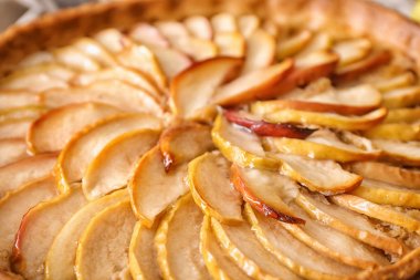 Lezzetli elmalı turta, portre