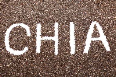 Chia kelimesi tohumlara yazıldı