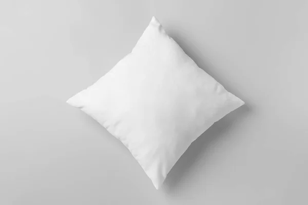 Soft pillow on light background — Stock Photo, Image