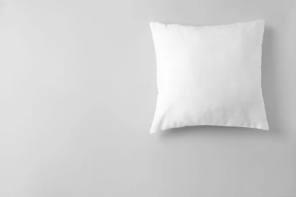 Soft pillow on light background — Stock Photo, Image