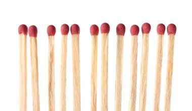 beyaz arkaplanda eşleşmeler