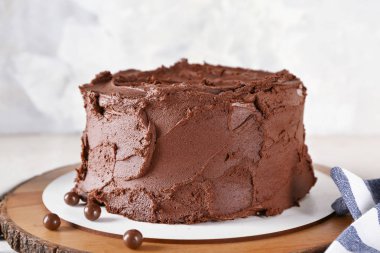 Hafif masada lezzetli çikolata kek