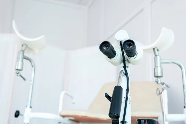 Modern colposcope i gynekolog kontor — Stockfoto