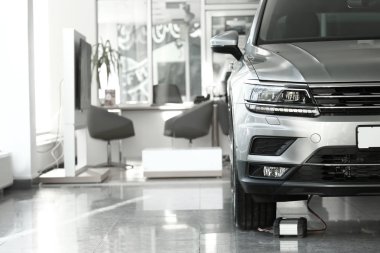 Showroom modern araba