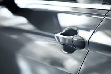 Modern araba kapısı, closeup