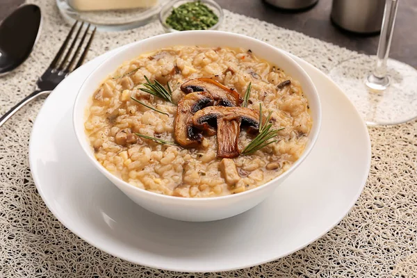 Masada lezzetli risotto ile Tabak