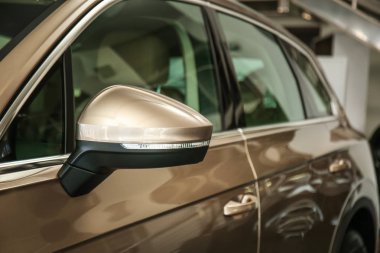 Showroom modern araba, çekim