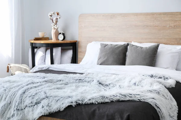 Interior of modern bedroom — Stock Photo, Image