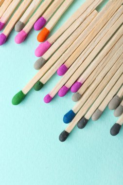 Renk arkaplanında birçok eşleşme