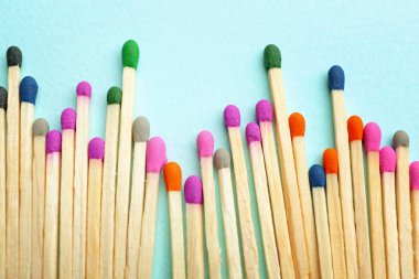 Renk arkaplanında birçok eşleşme