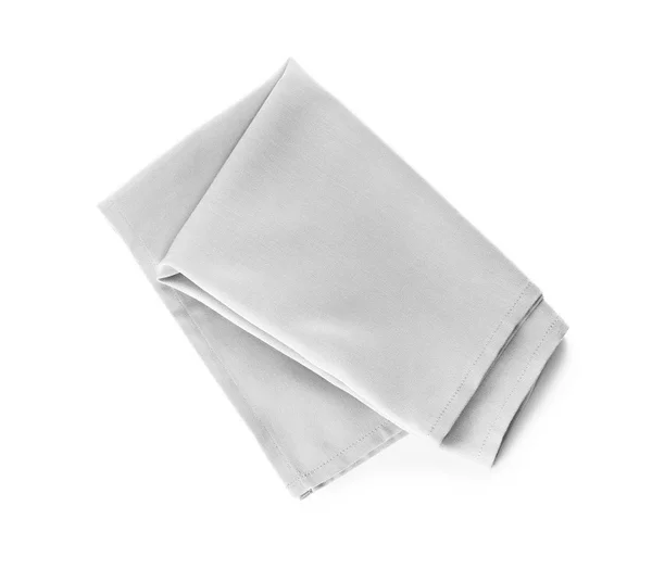 Fabric napkin on white background — Stock Photo, Image