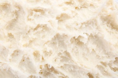 Shea yağı doku, closeup