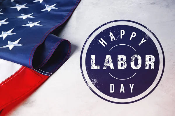 Biglietto di auguri per Buon Labor Day — Foto Stock