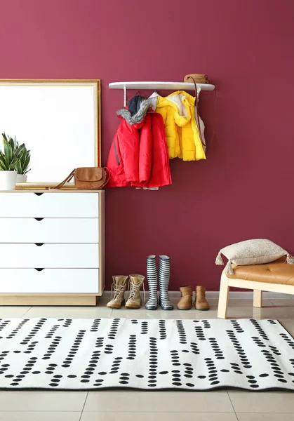 Stylish interior of modern hall — Stock Photo, Image