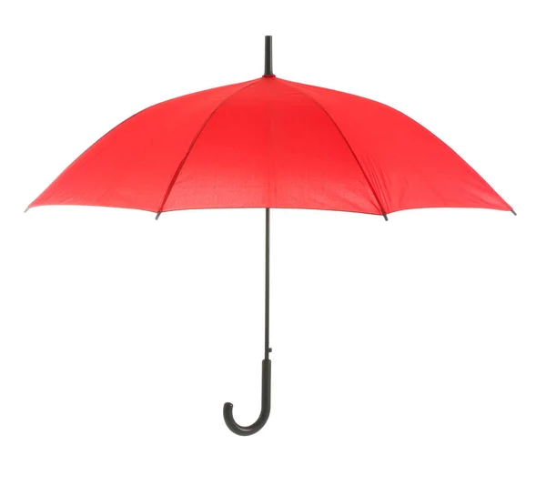 Stilvoller Regenschirm auf weißem Hintergrund — Stockfoto