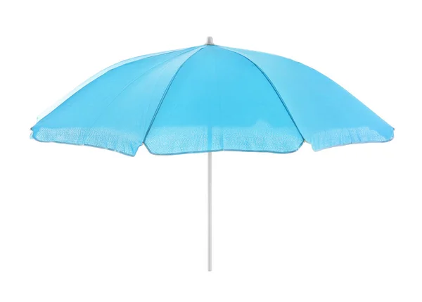 Stylish umbrella on white background — Stock Photo, Image