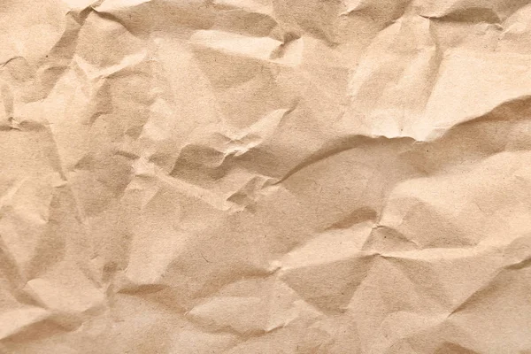 Textuur van verfrommeld papier, close-up — Stockfoto