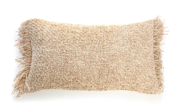 Soft pillow on white background — Stock Photo, Image