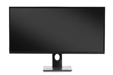 Modern Tv beyaz zemin üzerine koymak