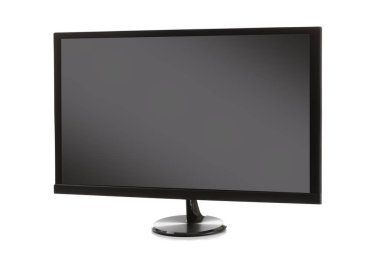 Modern Tv beyaz zemin üzerine koymak