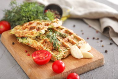 Masada lezzetli kabak waffle ile Kurulu