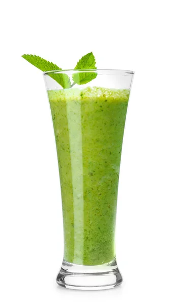 Szklanka zdrowego Smoothie na białym tle — Zdjęcie stockowe