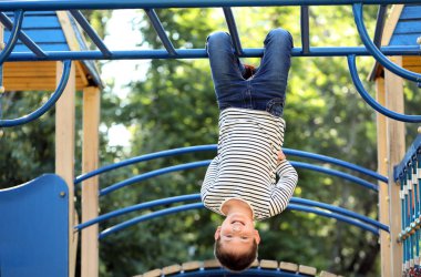 sevimli küçük Çocuk Bahçesi