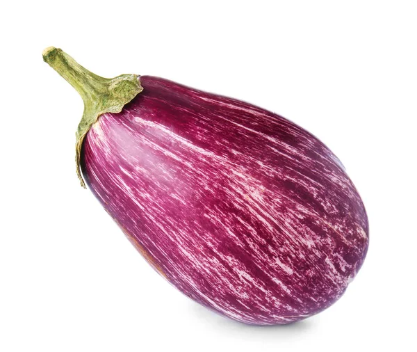 Fresh eggplant on white background — Stock Photo, Image