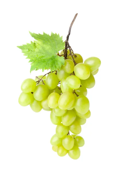 Tasty fresh grapes on white background Royalty Free Stock Images
