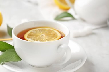 Masada Limonlu sıcak çay