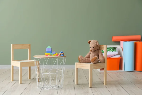 Interiér moderního dětského pokoje — Stock fotografie