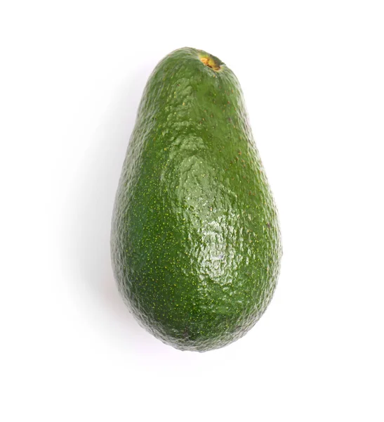 Ripe avocado on white background — Stock Photo, Image