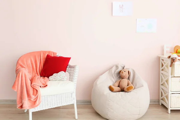 Interior of modern children's room — Stock Photo, Image