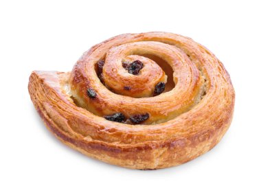 beyaz zemin üzerine tatlı çörek