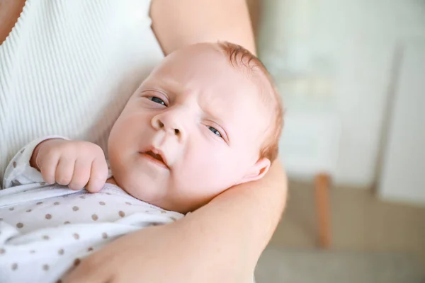 Mother with her little baby, closeup — Stock Photo, Image