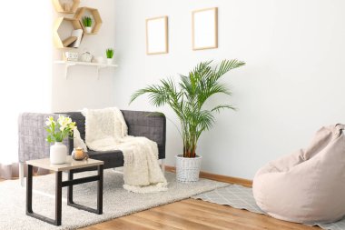 Güzel ışık oturma odası iç