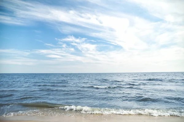 Beautiful view of sea at resort — Stock Photo, Image