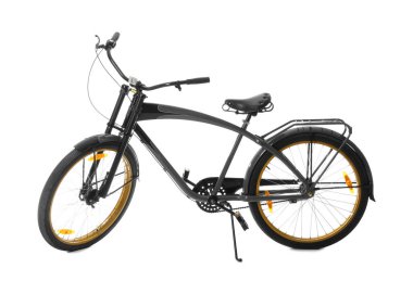 Beyaz arka plan üzerinde modern bisiklet