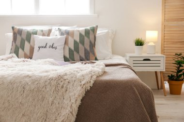 Yer şık iç büyük rahat yatak