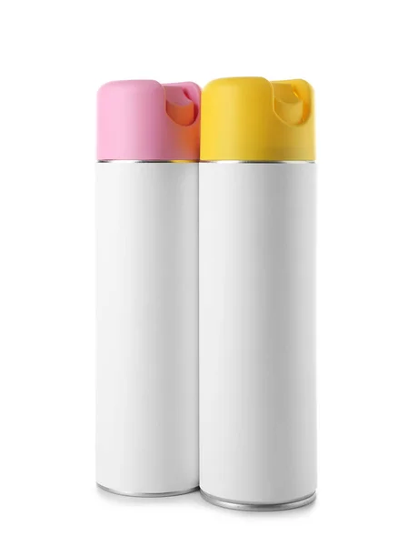 Air fresheners on white background — Stock Photo, Image