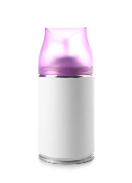 Bottle of air freshener on white background — Stock Photo, Image