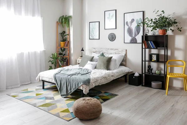 Interior bergaya dari kamar tidur modern — Stok Foto