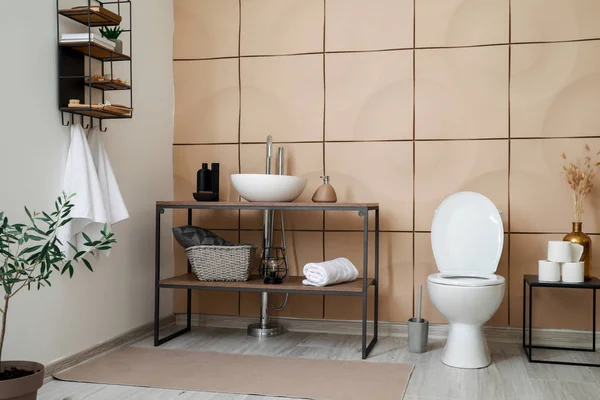 Interior of clean modern bathroom — Stock Photo, Image