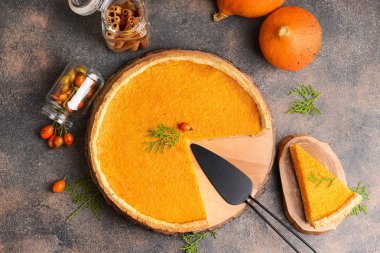 Masada lezzetli balkabağı turtası