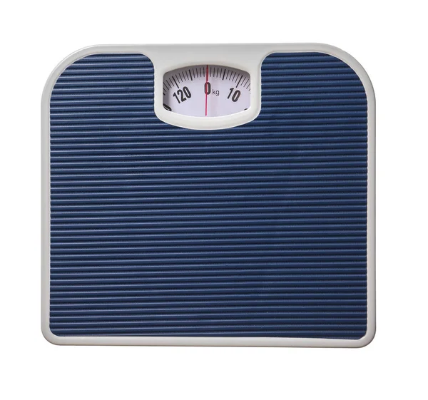 Modern scales on white background — Stock Photo, Image